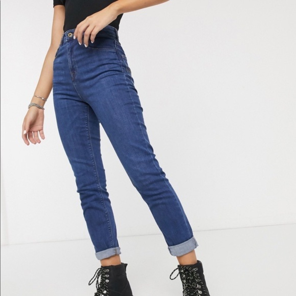 Asos COLLISION Slim Mom Jeans x011 Petite 28/30